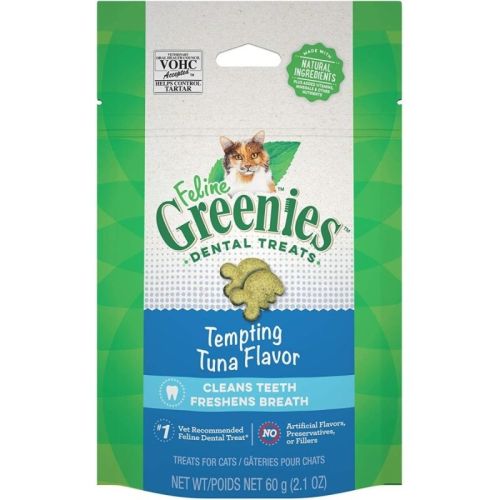 Greenies Feline Dental Treats Tempting Tuna Flavor - 2.1 oz Greenies Feline Dental Treats Tempting Tuna Flavor - 2.1 oz