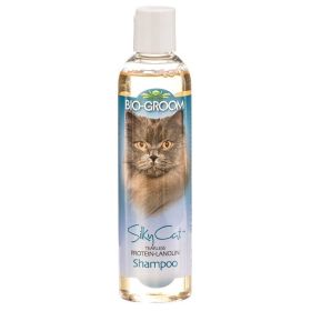 Bio Groom Silky Cat Tearless Protein & Lanolin Shampoo - 8 oz