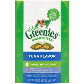 Greenies SmartBites Healthy Indoor Tuna Flavor Cat Treats - 2.1 oz