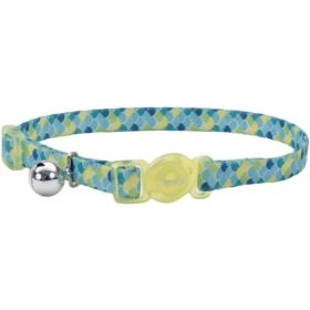 Coastal Pet Safe Cat Breakaway Collar Lime Teal - 12in.L x 3/8in.W