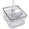 Automatic Pet Water Drinking Fountain Dog Water Dispenser Ultra Quiet Automatic Pet Water Dispenser - rectangular