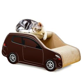 Car Design Cat Scratching Board Cat Corrugated Board House Cat Scratching Pad - Car