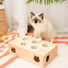 New MewooFun Cat Toys Interactive Whack-a-mole Solid Wood Toys for Indoor Cats Kitten Catch Mice Game US Stock Dropshippin WG320 - WG320