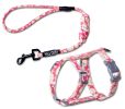 Touchcat 'Radi-Claw' Durable Cable Cat Harness and Leash Combo - Pink - Medium