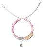 Touchcat Lucky Charms Designer Cable Necklace Cat Collar - Pink