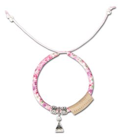 Touchcat Lucky Charms Designer Cable Necklace Cat Collar - Pink