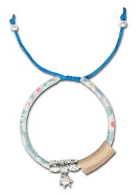 Touchcat Lucky Charms Designer Cable Necklace Cat Collar - Blue