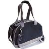 Touchcat 'Tote-Tails' Designer Airline Approved Collapsible Cat Carrier - Black