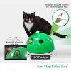 Cat Toys Interactive Motion Cat Feather Mice Teaser Toys with Smart Electronic Random Moving Feather and Mouse Cat Teaser Toys for Cats and Kittens -