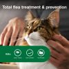 Vet-Recommended Flea Prevention for Large Cats +9 lbs;  6 Monthly Treatments - 6