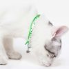 Touchcat Lucky Charms Designer Cable Necklace Cat Collar - Green