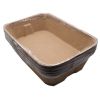 Disposable Cat Litter Box (5 Pack of Trays) Eco Friendly 100% Recycled Paper Cat Tray (Shipment From FBA) - Brown