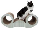 Pet Life Binocular Ultra Premium Modern Exquisite Contoured Cat Scratcher - CTS5WH