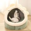 Adorable Dinosaur Pet House with Toy - Green