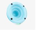 Cat Toy Three Tier Rotary Tower Track with Sound Bell Ball Interactive Pet Toy - Blue