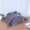 Indoor Cats Bed Mouse Shape Tunnel Cave, Winter Warm Pet Cat House Pet Nest Cat Tunnel Bed, Windproof Comfortable Soft Pets Cat Sleeping Pod - gray