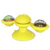 Cats Toy LED Spinner - Yellow