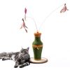 MewooFun Cotton and Linen Vase-Shaped Cat Toys Interactive Toys Cat Gift Kitten - WP034