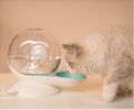 Snail-Shaped Pet Cat Automatic Flow Water Feeder Water Fountain Dispenser for Cats Dogs Small Animals, Capacity: 2.8L (99oz) - pink