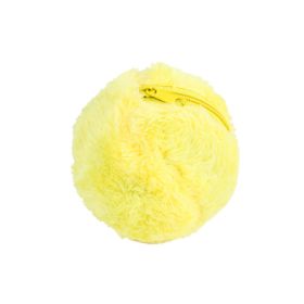 Cat Dog Teddy Interactive Relieving Stuffy Electric Pet Plush Toy Ball (Option: Yellow-Color Box)