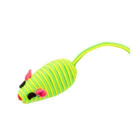 Pet Cat Toy Color Winding Little Mouse (Option: Green Rope Mouse)