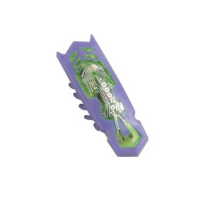 Micro Nano Worm Toothbrush Bite Toy (Option: Toothbrush Insect Purple Green-Single pack)