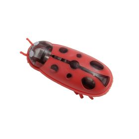 Micro Nano Worm Toothbrush Bite Toy (Option: Ladybug Red Black-Single pack)