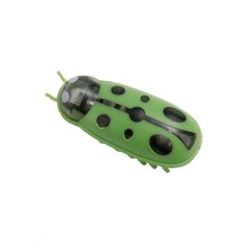 Micro Nano Worm Toothbrush Bite Toy (Option: Ladybug Green Black-Single pack)