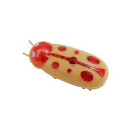 Micro Nano Worm Toothbrush Bite Toy (Option: Ladybug Orange Red-Single pack)