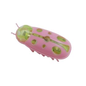 Pet Electronic Bug Dogs And Cats Toy (Option: Ladybug Pink Green-Pet Products)